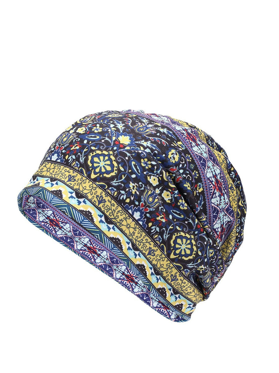 Summer Thin Women Adult Floral Prints Hat