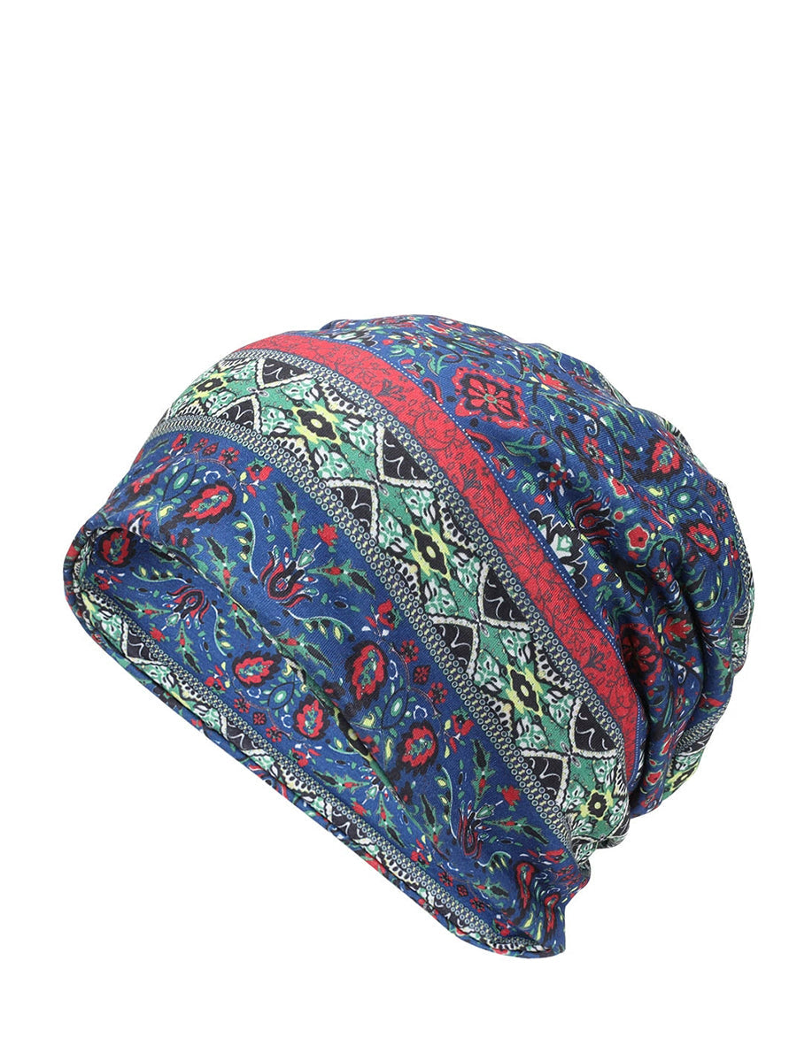 Summer Thin Women Adult Floral Prints Hat