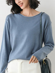 Blue/O-Neck