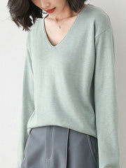Mint Green/V-Neck