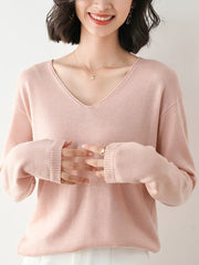 Pink/V-Neck