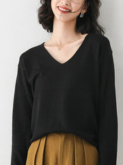 Black/V-Neck
