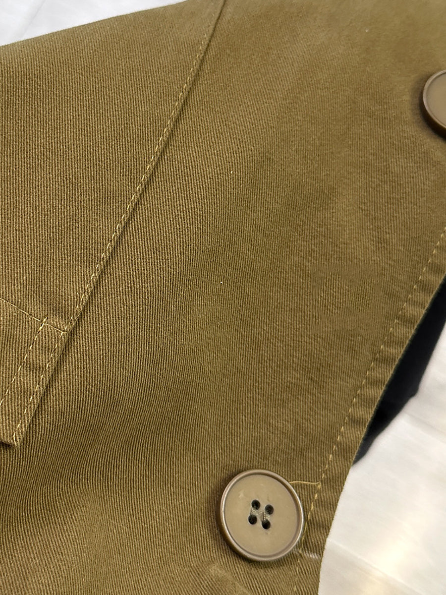 Plus Size Women Autumn Pure Color Long Cotton Hooded Coat