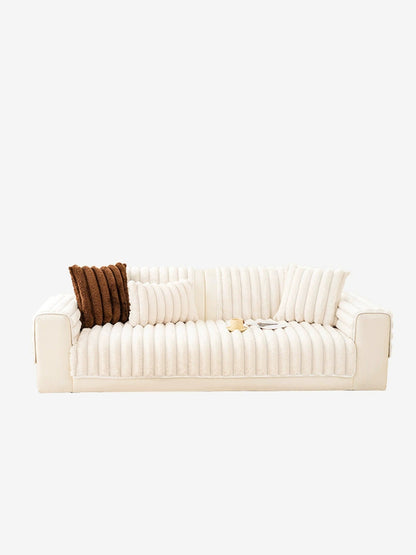 Winter Pure Color Queen Bedcover Sofa Blanket