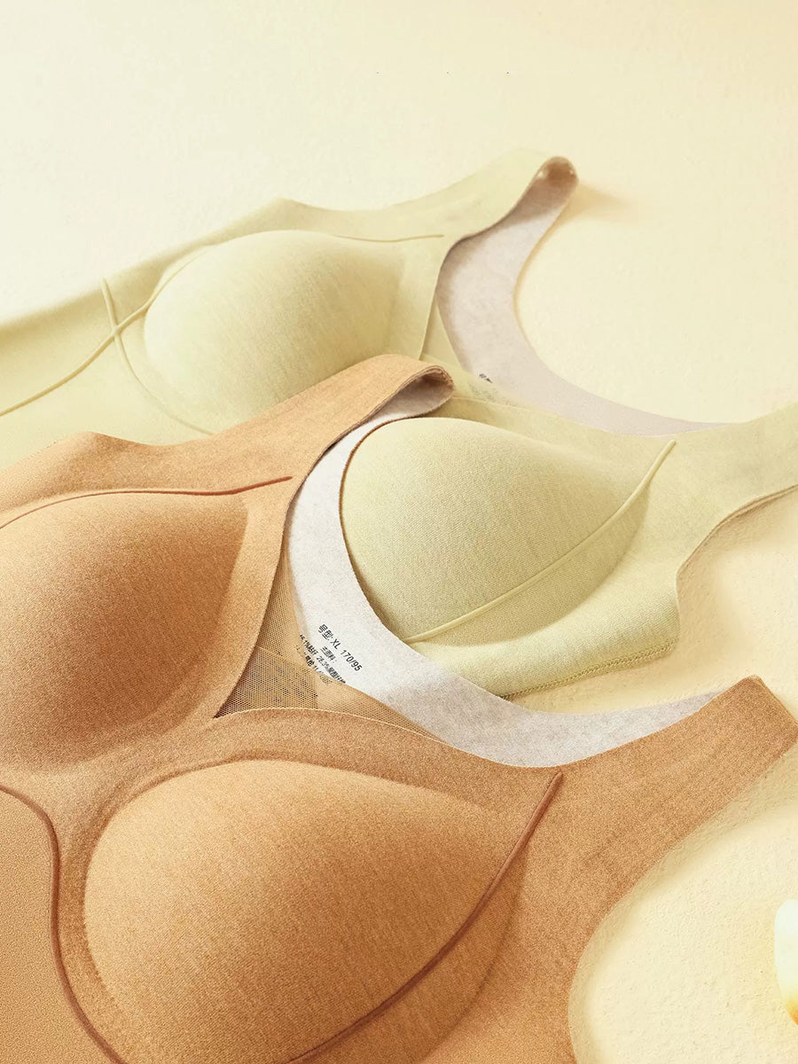 Women Autumn Warm Pure Color V-Neck Base Vest