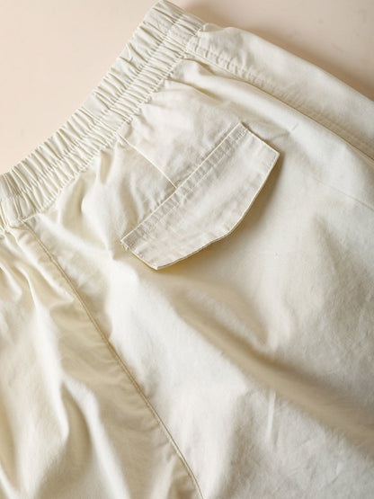 Plus Size Women Summer Casual Pure Color Straight Pants