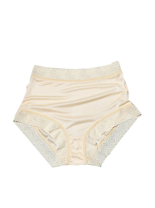 2 Pieces Women Casual Lace High Waist Underwear