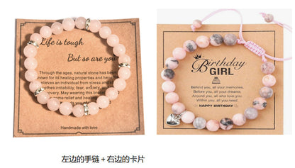 For Bracelets Featuring Natural Stone Material In Black Color