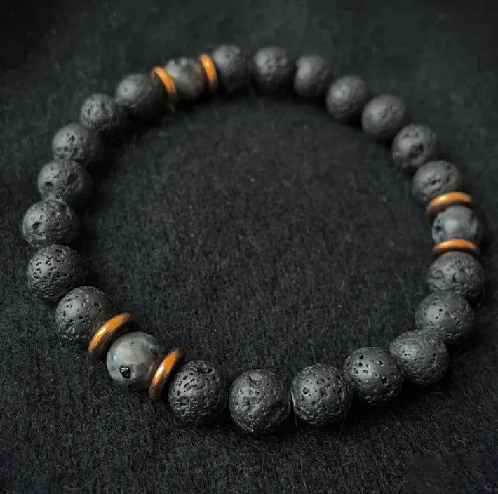 For Bracelets Featuring Natural Stone Material In Black Color