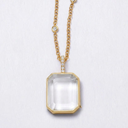 Glass Locket Charms In Colour, Jewelry Accessories Featuring Elegant Design