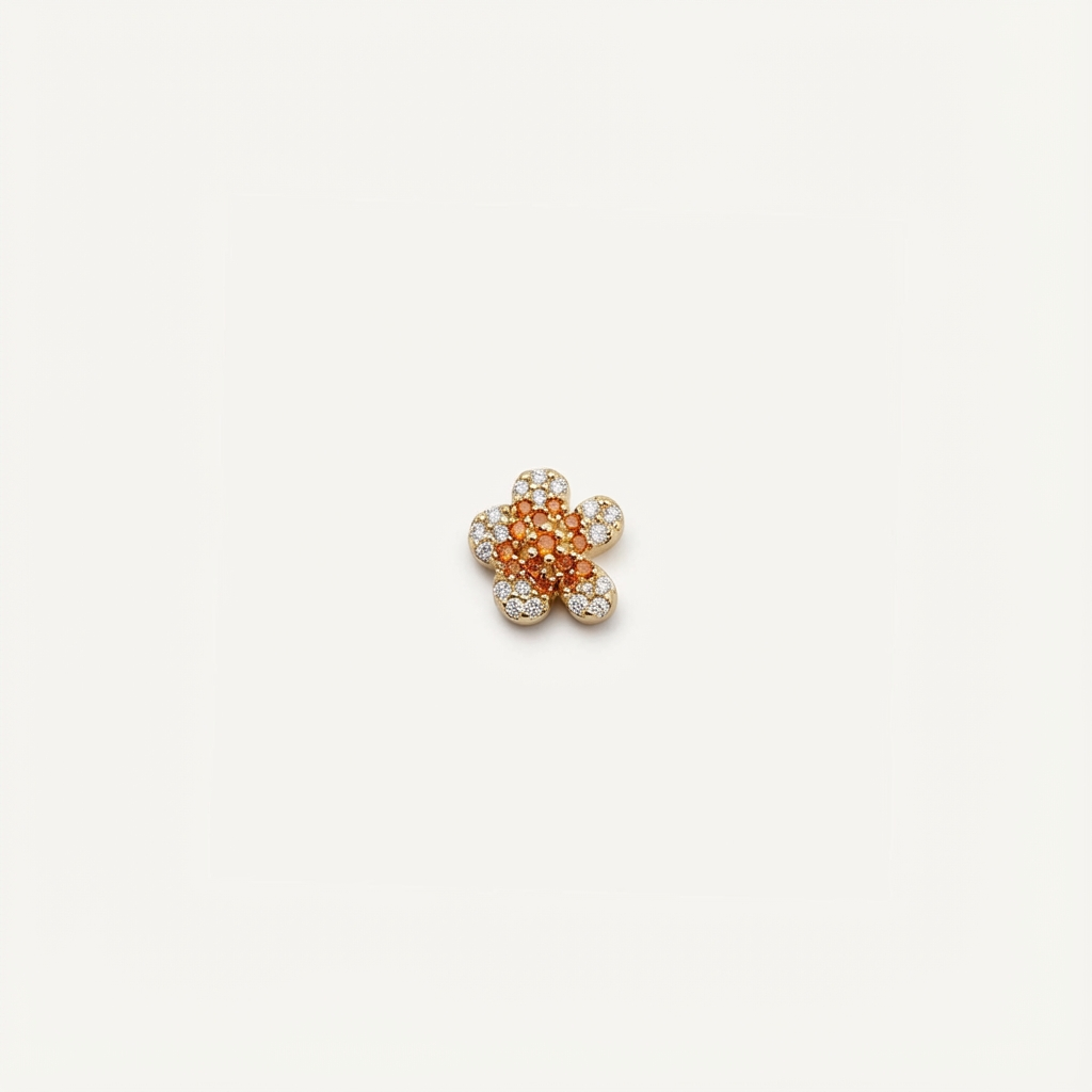 Copper Animal Love Charms Necklace For Women Featuring Transparent Zircon Inlay, 1 Piece