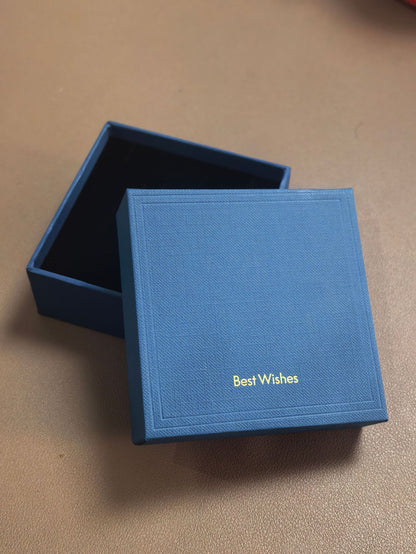 1 Piece White Paper Jewelry Box For Love Charms, Ideal For Elegant Jewelry Packaging
