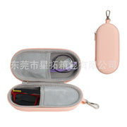 Oval Glasses Case, Lotus Color, 18*8*5CM