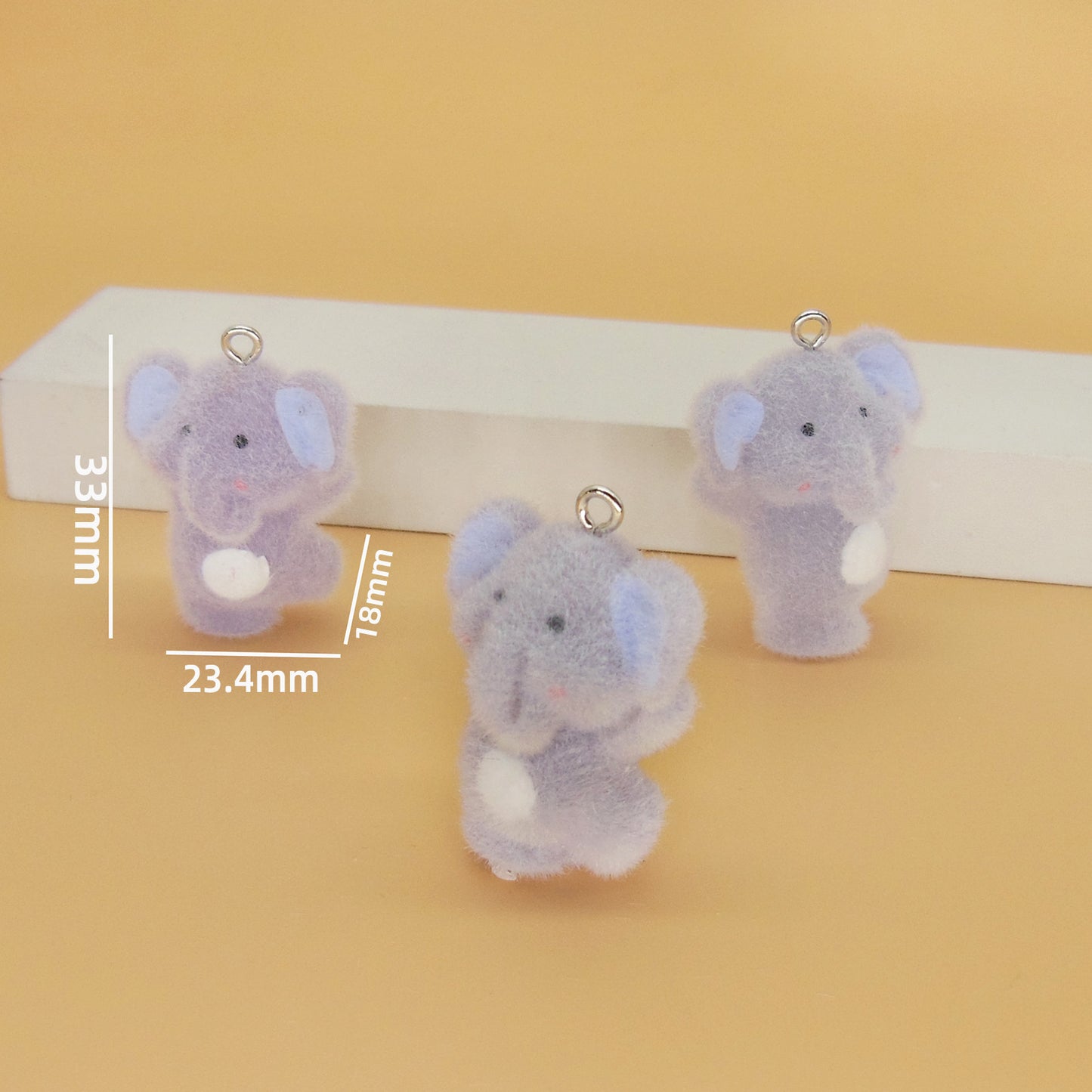 Resin Animal Key Chain Featuring Love Charms, Available In Colour, Perfect For Key Chains Accessories