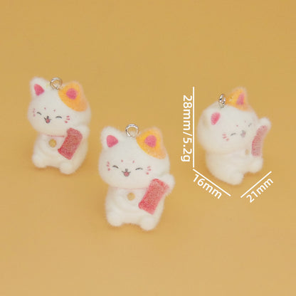 Resin Animal Key Chain Featuring Love Charms, Available In Colour, Perfect For Key Chains Accessories