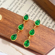 Earrings Green