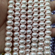 7.5*10mm Style 2 Pink Abacus Beads