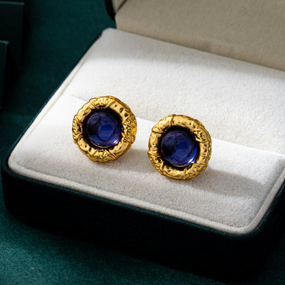 Water Droplets Stud Earrings For Unisex Featuring Electroplated Silver Zinc Alloy With 925 Sterling Silver Ear Pins