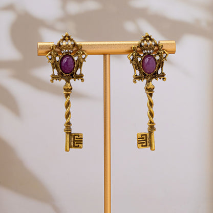 Water Droplets Stud Earrings For Unisex Featuring Ombre Enamel Design With Alloy Posts