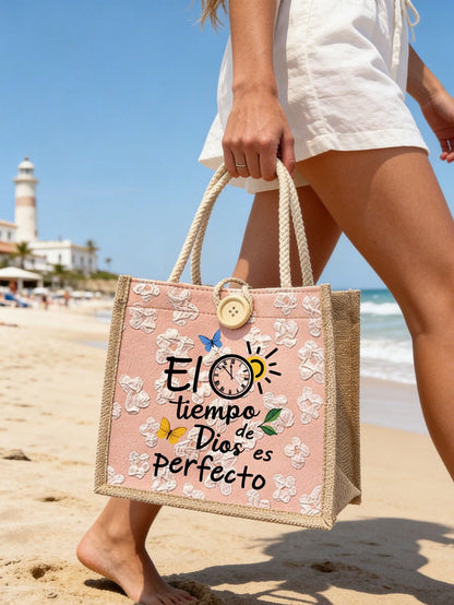 Women’s Square Polyester Shoulder Bag With Top Handle, Suitable For All Seasons