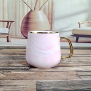 (Pink Cup with Handle)