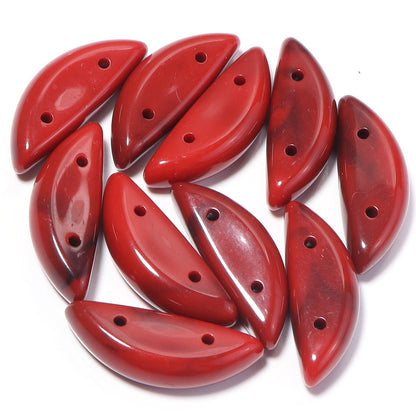 Handmade DIY Gradient Cloud Beads Two-tone Phone Chain Bracelet Wristband Jewelry Accessories Material Irregular Acrylic