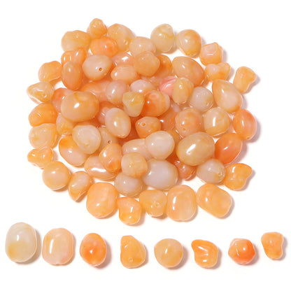 High-Quality Acrylic Gradient Cloud Beads Straight Hole DIY Handmade Earrings Bracelets Necklaces Accessories Jewelry Parts