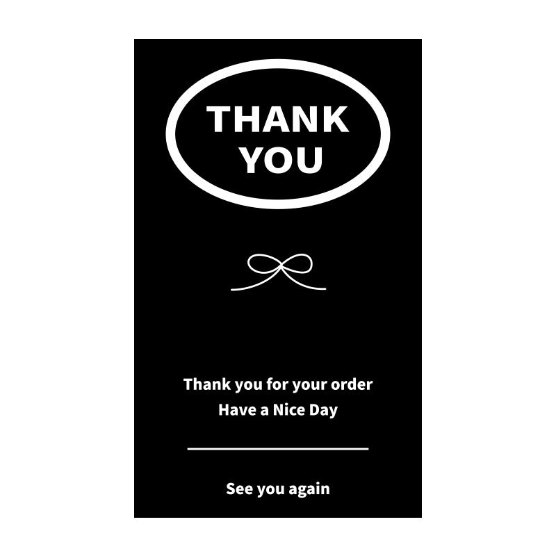 Rectangle Paper Sticker Featuring Love Charms Design, 1 Piece For Creative Stationery Use