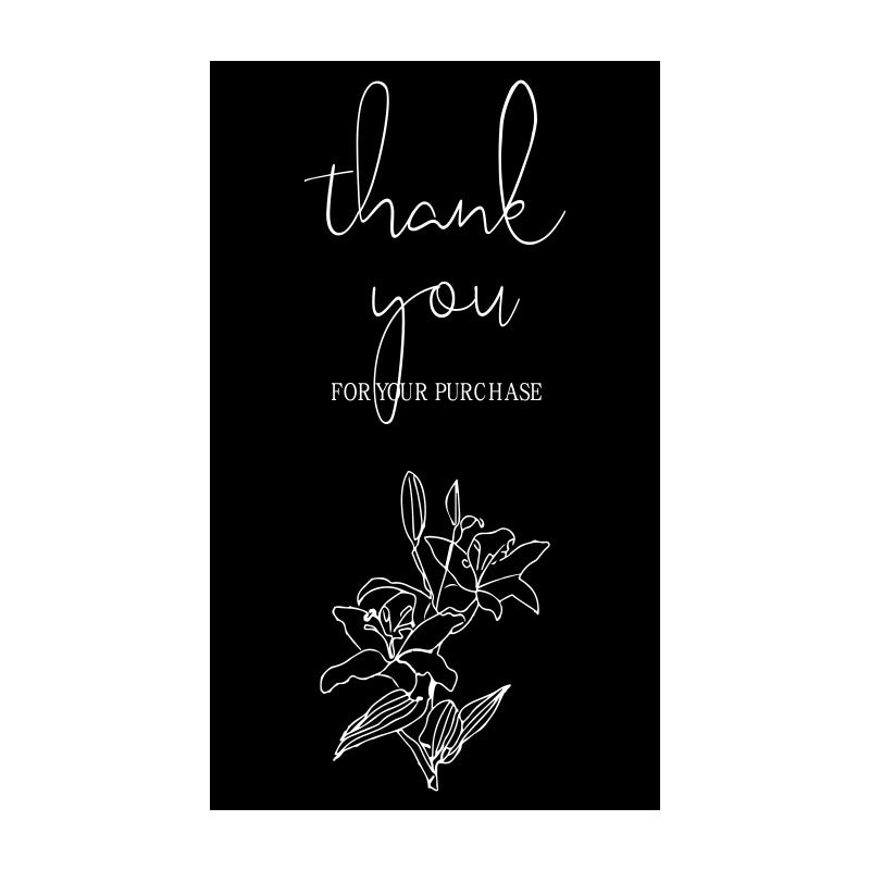 Rectangle Paper Sticker Featuring Love Charms Design, 1 Piece For Creative Stationery Use