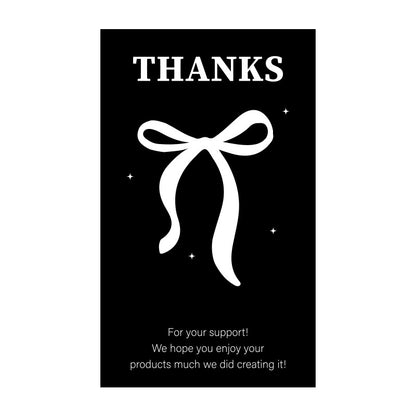 Rectangle Paper Sticker Featuring Love Charms Design, 1 Piece For Creative Stationery Use
