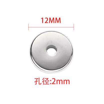 Polished Love Charms In Steel Color For DIY Accessories