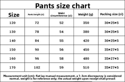 Solid Color Casual Denim Straight Pants For Girls In Blue Full Length Children's Denim Trousers