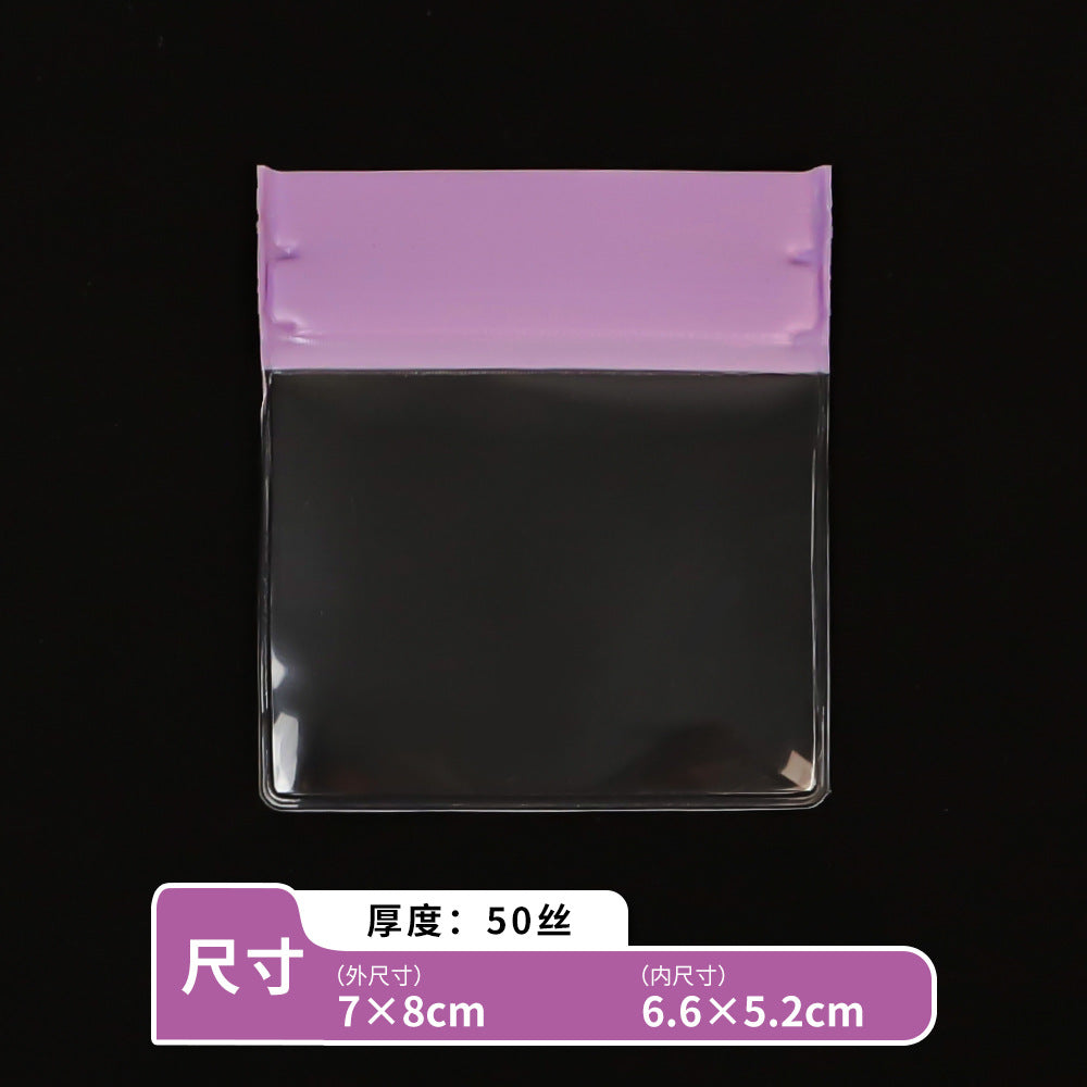 Pink EVA Jewelry Packaging Bags In Plastic Resealable Material For Secure Storage