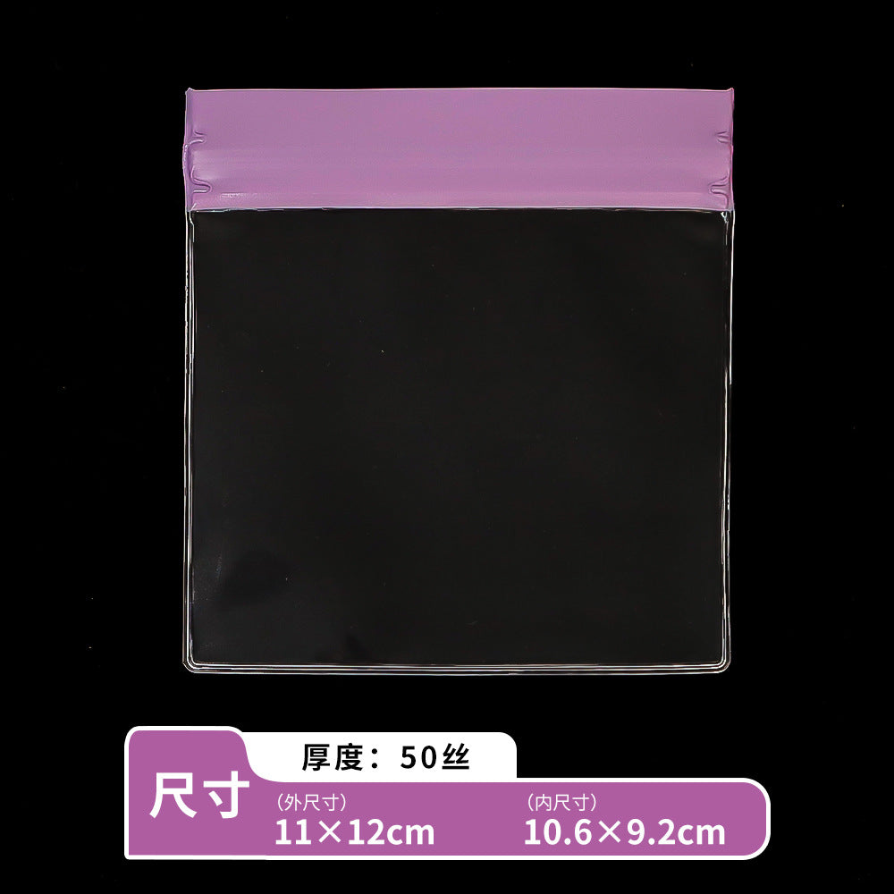 Pink EVA Jewelry Packaging Bags In Plastic Resealable Material For Secure Storage