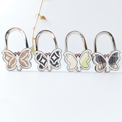 Polished Blue Butterfly Bag Pendant In Alloy, Featuring Commute Style For Christmas