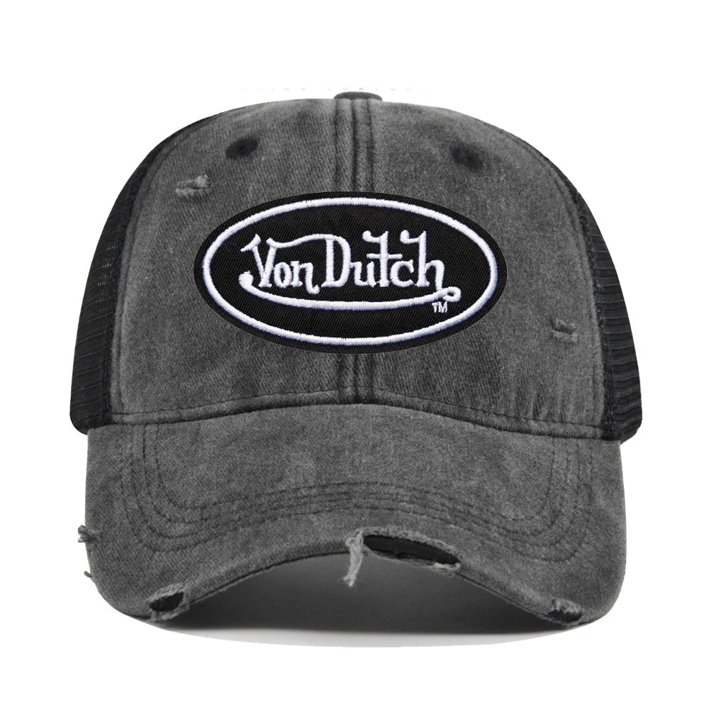 Unisex Wide Brim Baseball Cap With UV Protection Featuring Embroidery In Polyester Material
