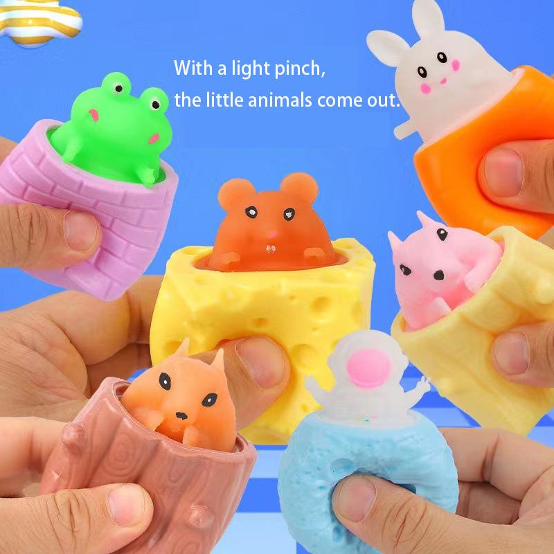 Halloween Pumpkin Squishy Toy Made Of PVC, Funny Style Stress Relief Toy For Halloween