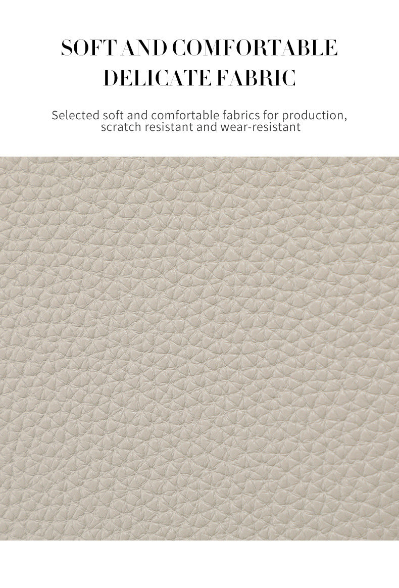 Unisex Solid Color PU Leather RFID Passport Holder For Secure Travel
