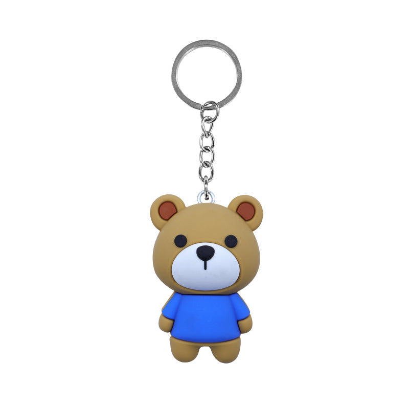 Multicolor Keychain Accessory Featuring Vibrant Colors For Stylish Use