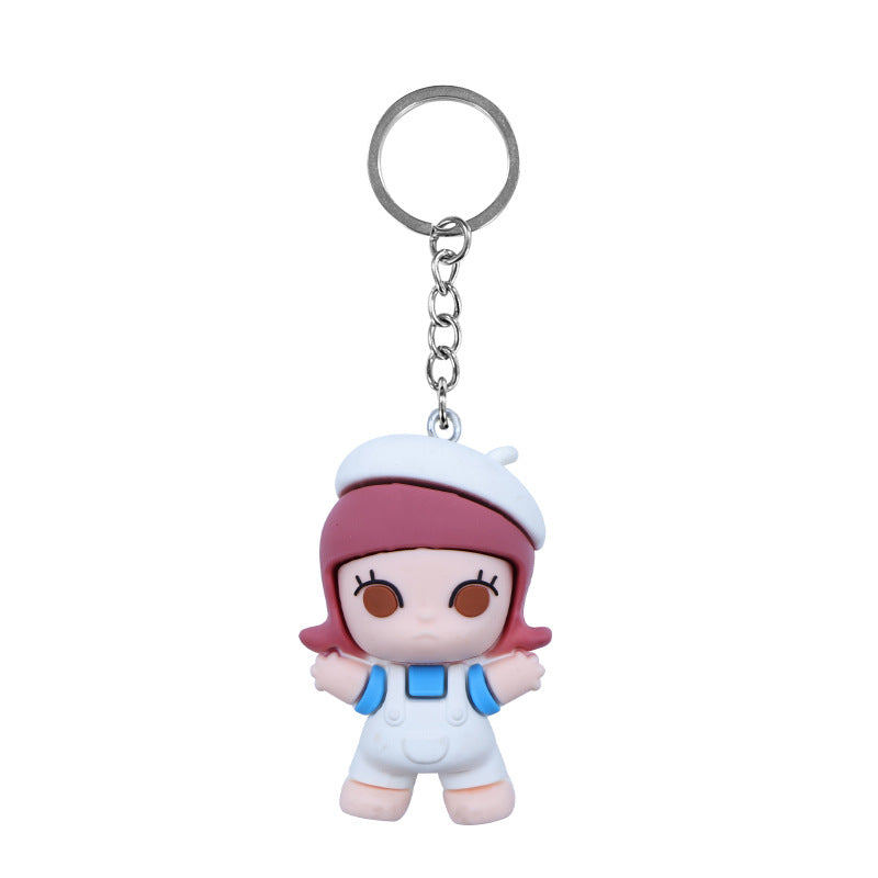 Multicolor Keychain Accessory Featuring Vibrant Colors For Stylish Use
