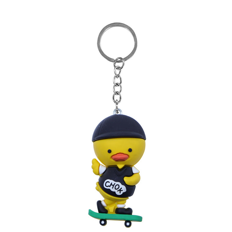 Multicolor Keychain Accessory Featuring Vibrant Colors For Stylish Use