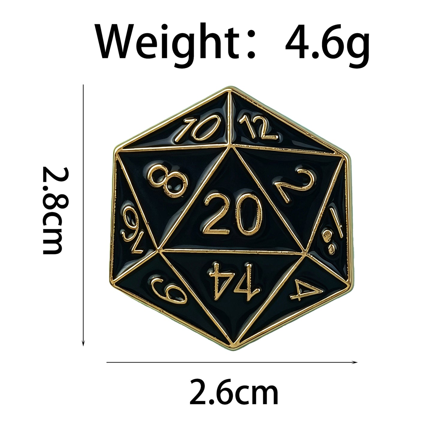 Cat Pin Made Of Zinc Alloy Featuring Enamel Craft