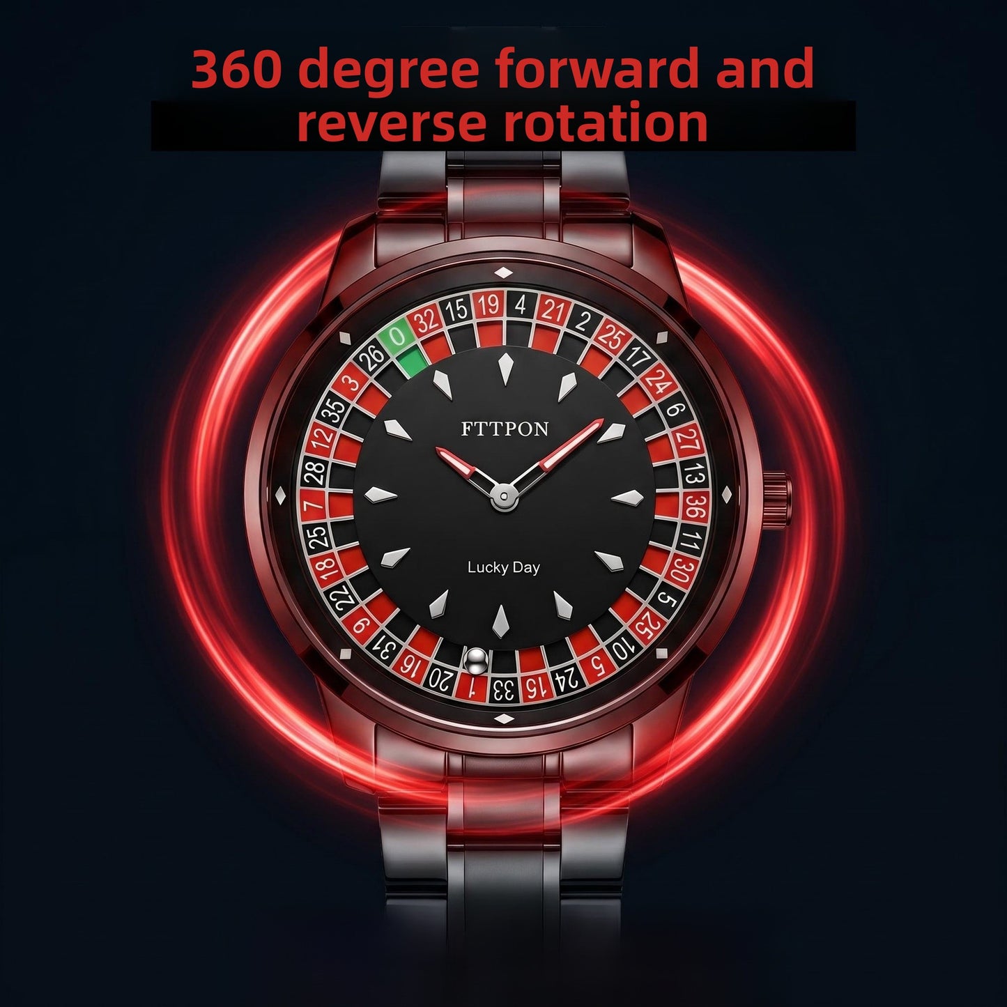 Men's Quartz Watch With Genuine Leather Strap And Pin Buckle Featuring Round Dial And Tempered Glass Mirror