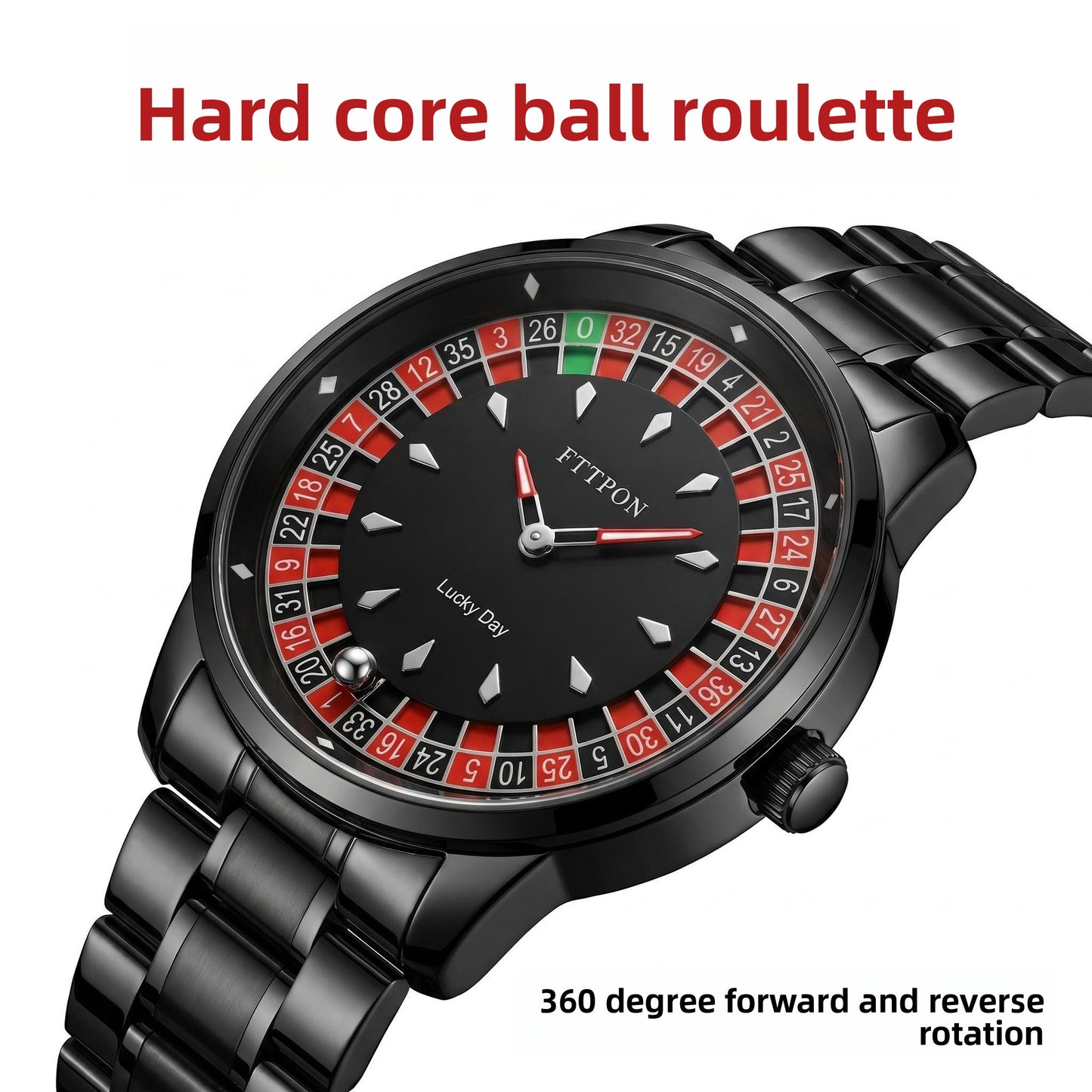 Men's Quartz Watch With Genuine Leather Strap And Pin Buckle Featuring Round Dial And Tempered Glass Mirror