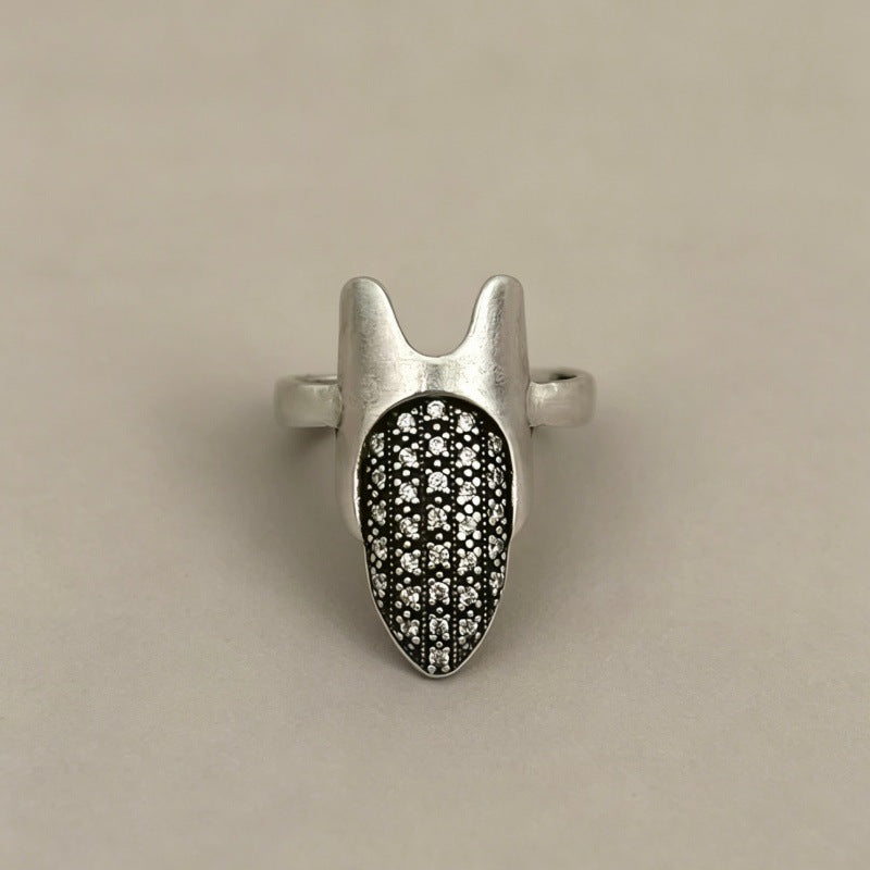 Irregular Waterproof Non Tarnish Alloy Rings For Unisex Featuring Simple Style, Perfect For Casual Wear