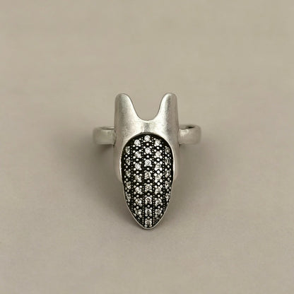 Irregular Waterproof Non Tarnish Alloy Rings For Unisex Featuring Simple Style, Perfect For Casual Wear