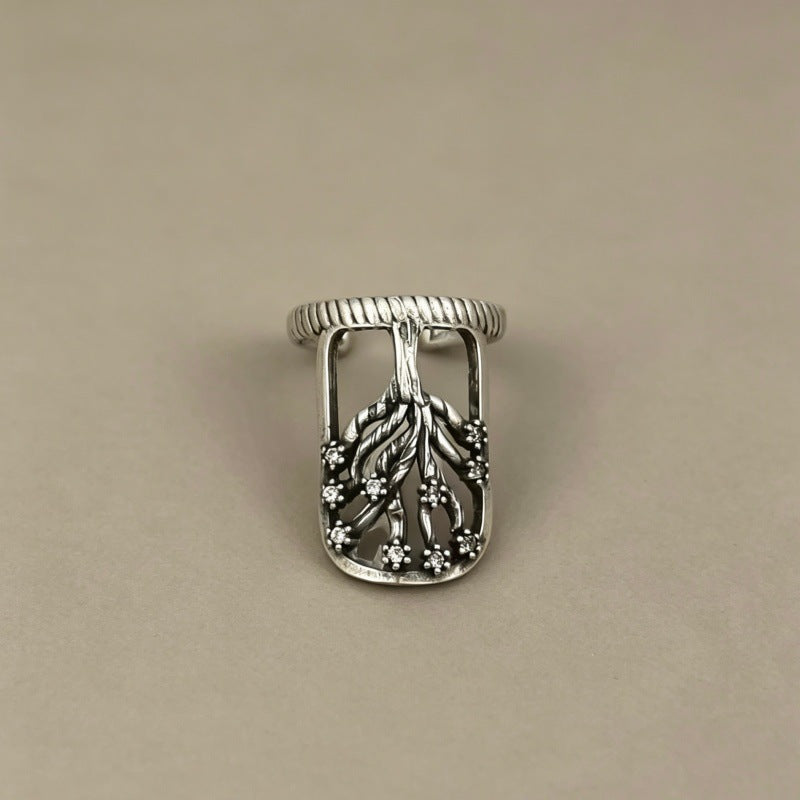 Irregular Waterproof Non Tarnish Alloy Rings For Unisex Featuring Simple Style, Perfect For Casual Wear