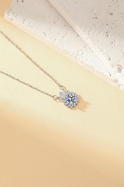 Water Droplets Necklace For Women In Electroplated Copper With Zircon Inlay And Cable Chain