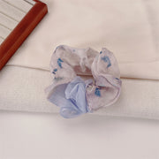 B5046 Blue Scrunchie
