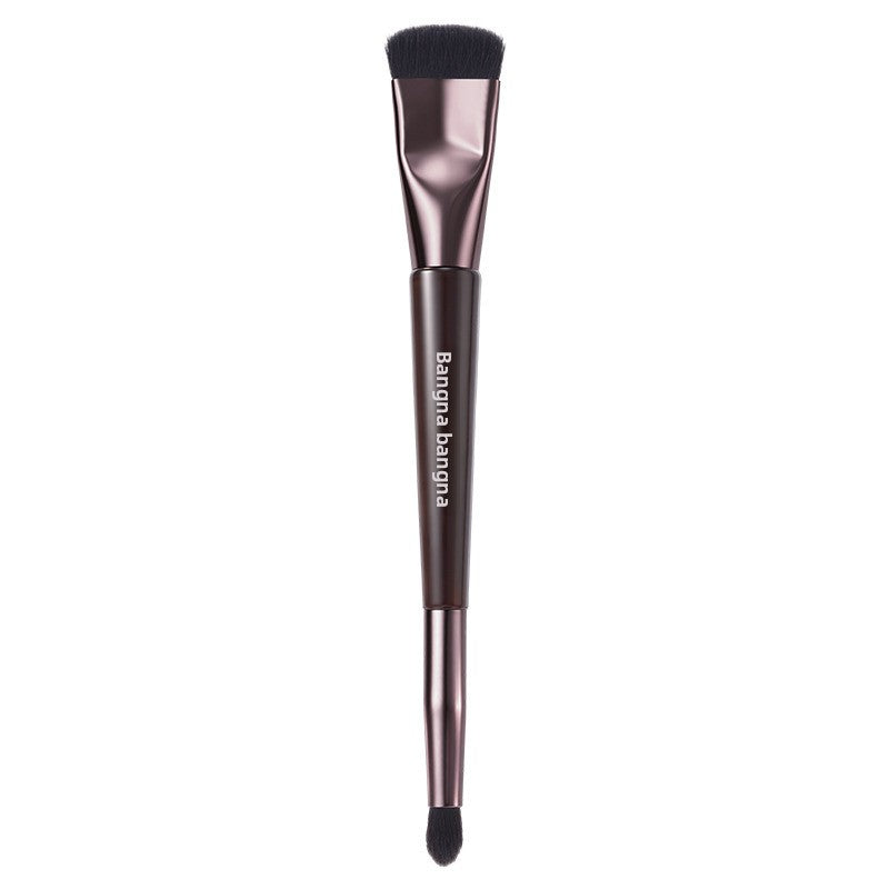 Foundation Brush With Plastic Handle, 1 Piece Makeup Tool For Smooth Application